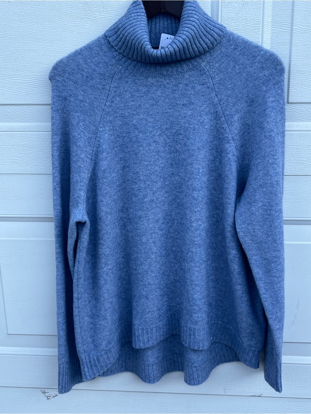 J.Crew turtle neck Wool blend Knit Sweater, Sz L NWT